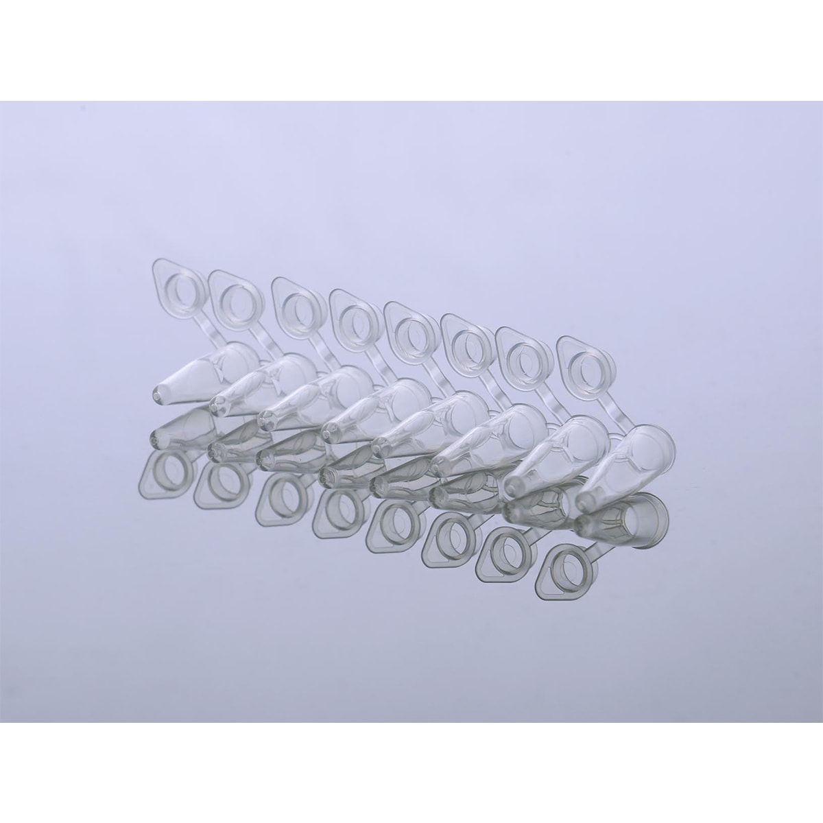 ★決算特価商品★ Sapphire Azer | Attached Caps Flat (0.2mL), Strip PCR 8-Tube ロッド